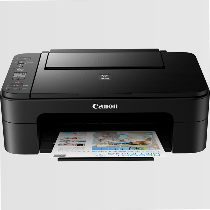 Stampante Canon PIXMA TS3350 Inkjet - Nera 60fogli A4 Cartucce 7.7ppm