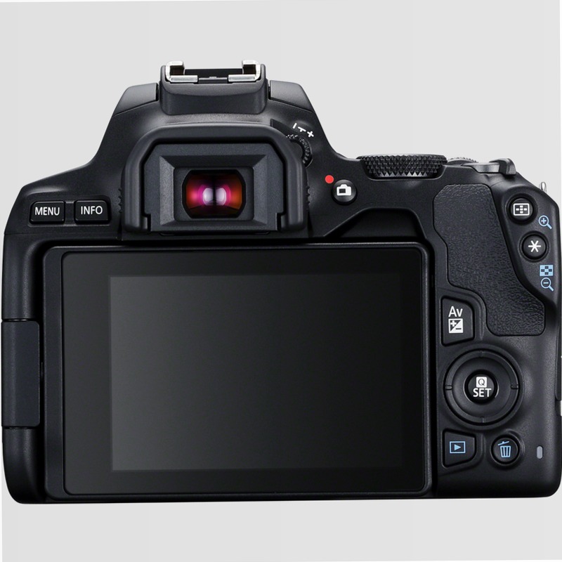 Fotocamera Canon EOS 250D + Obiettivo EF-S 18-55mm + Batteria di Ricambio