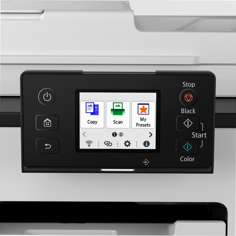 Stampante multifunzione inkjet a colori ricaricabile wireless MegaTank Canon MAXIFY GX2050 + 2 flaconi di inchiostro nero aggiuntivi