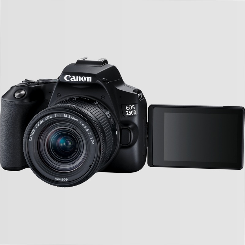 Fotocamera Canon EOS 250D + Obiettivo EF-S 18-55mm