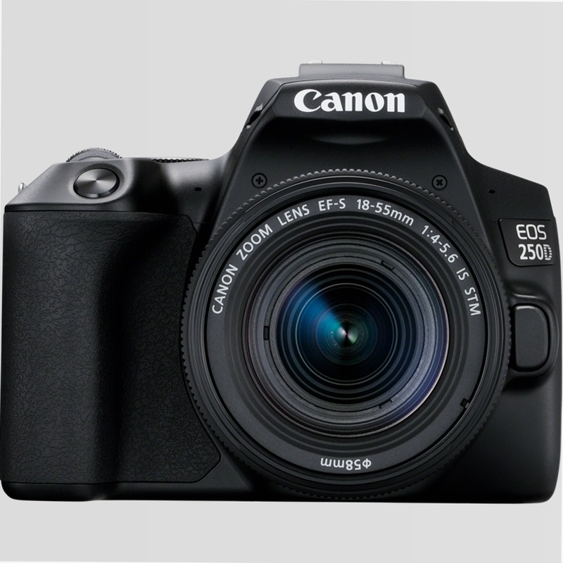 Fotocamera Canon EOS 250D + Obiettivo EF-S 18-55mm