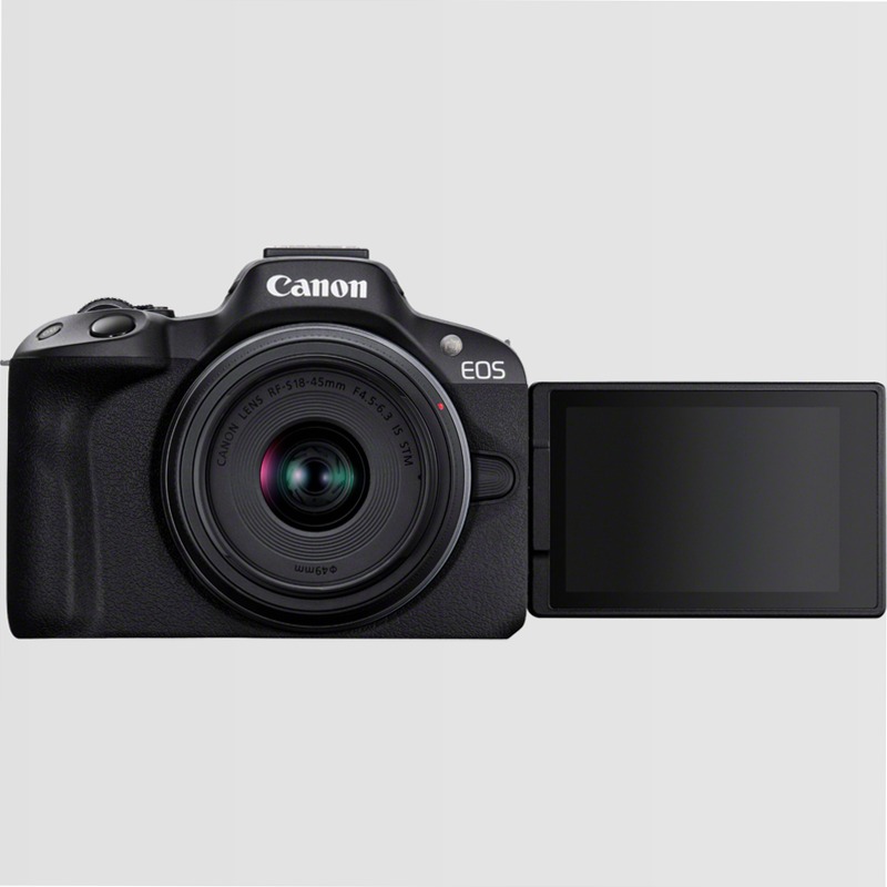 Canon EOS R50 Nero: Fotocamera Mirrorless Professionale