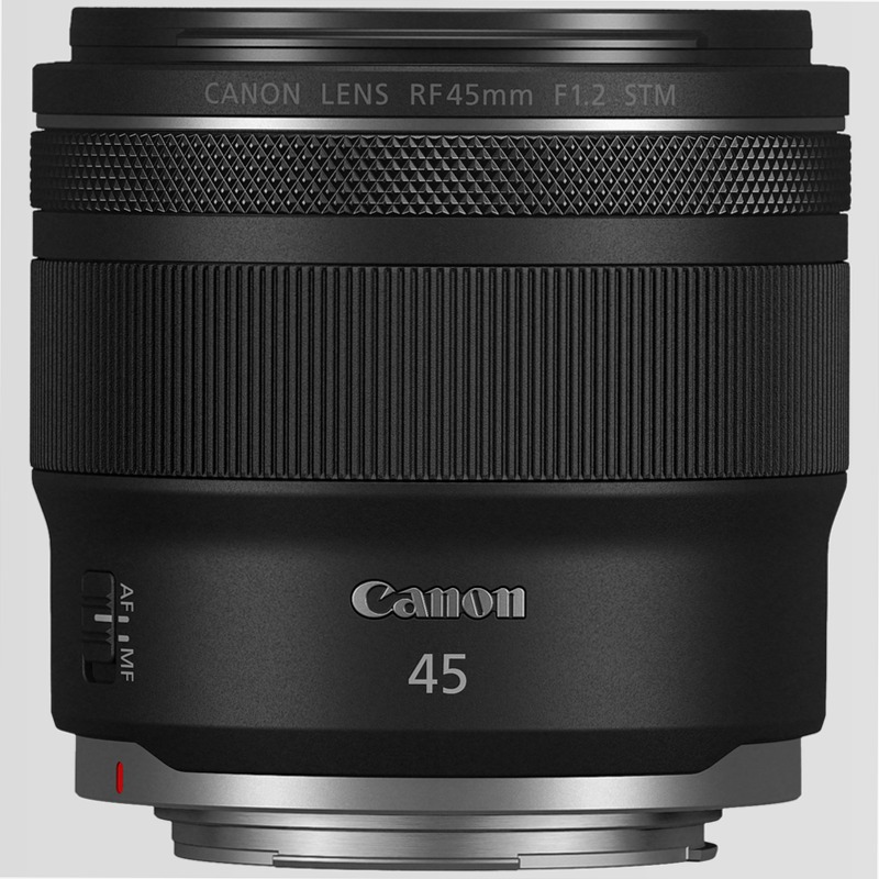 Obiettivo Canon RF 45mm F1.2 STM 1.2f/