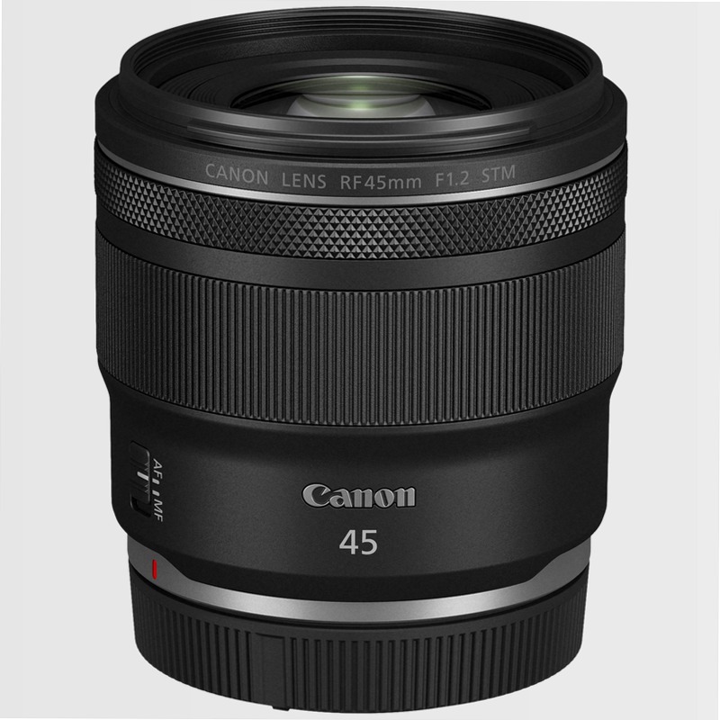 Obiettivo Canon RF 45mm F1.2 STM 1.2f/