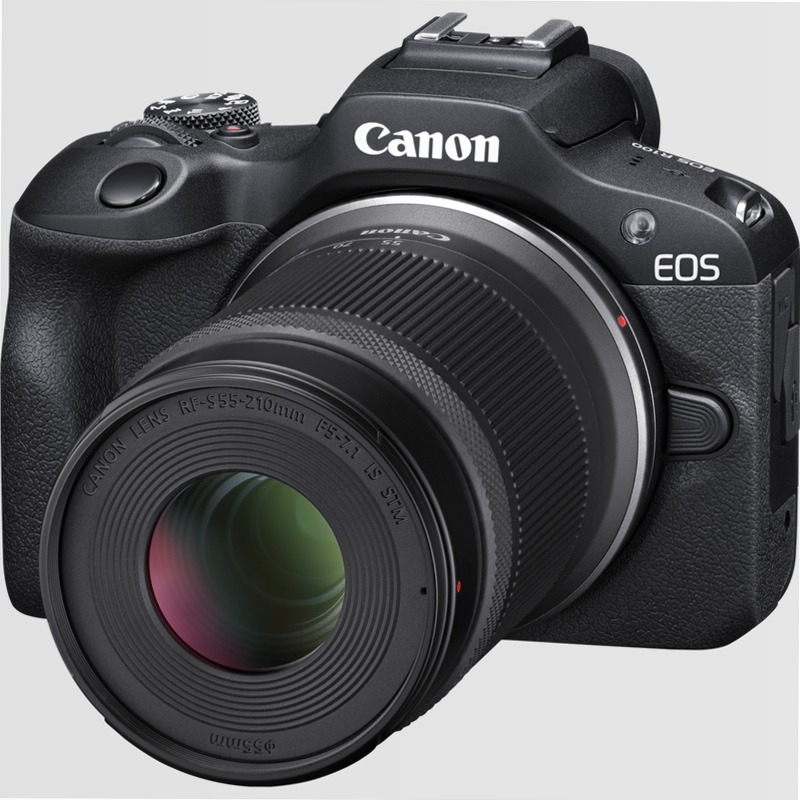 Fotocamera Mirrorless Canon EOS R100 + Obiettivi RF-S