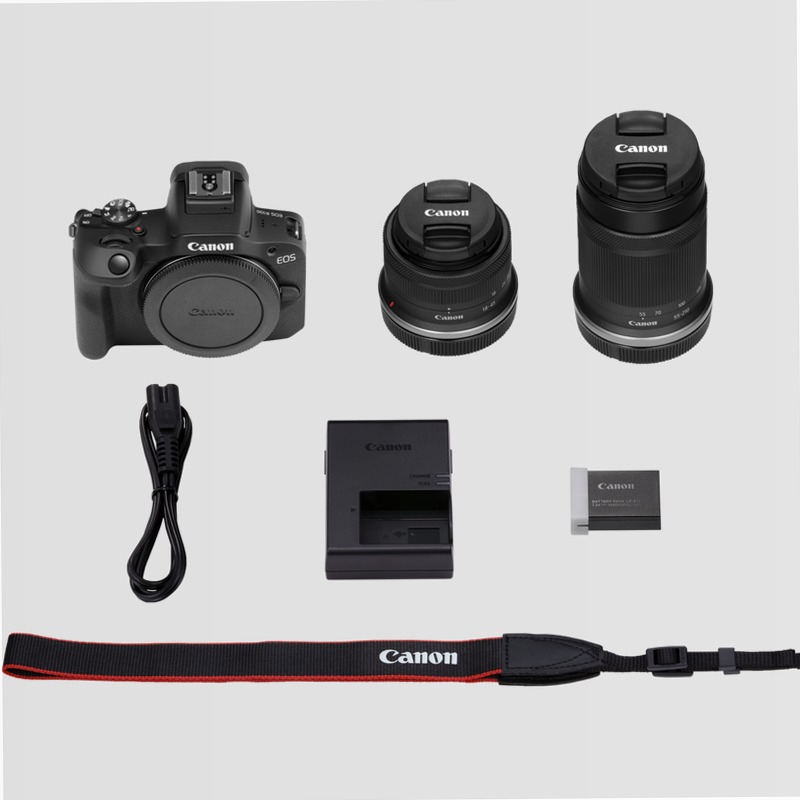Fotocamera Mirrorless Canon EOS R100 + Obiettivi RF-S