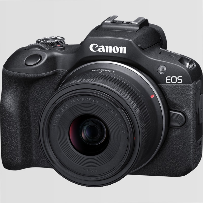 Fotocamera Mirrorless Canon EOS R100 + Obiettivi RF-S