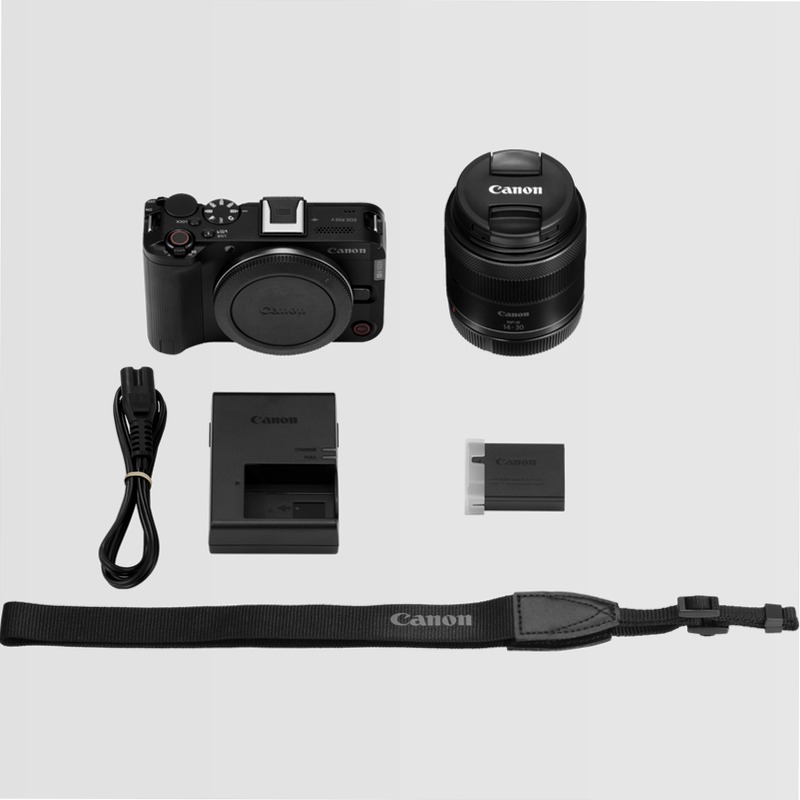 Videocamera Mirrorless Canon EOS R50 V + Obiettivo RF-S 14-30mm 4f/