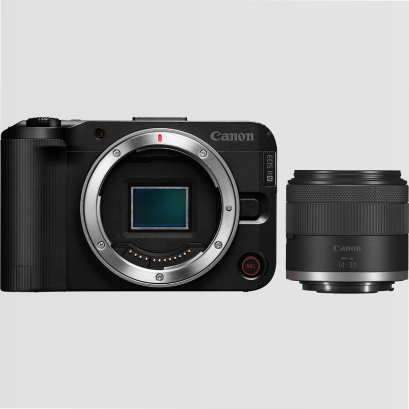 Videocamera Mirrorless Canon EOS R50 V + Obiettivo RF-S 14-30mm 4f/