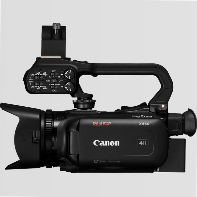 Canon XA60: la videocamera ideale per live streaming