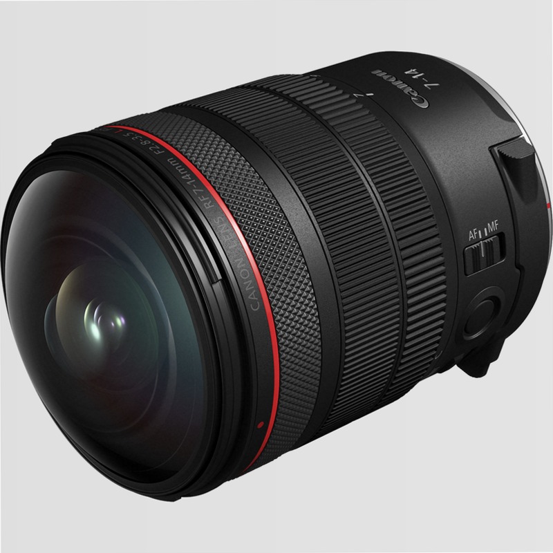 Obiettivo Canon RF 7-14mm F2.8-3.5 L FISHEYE STM 7mm 2.8f/