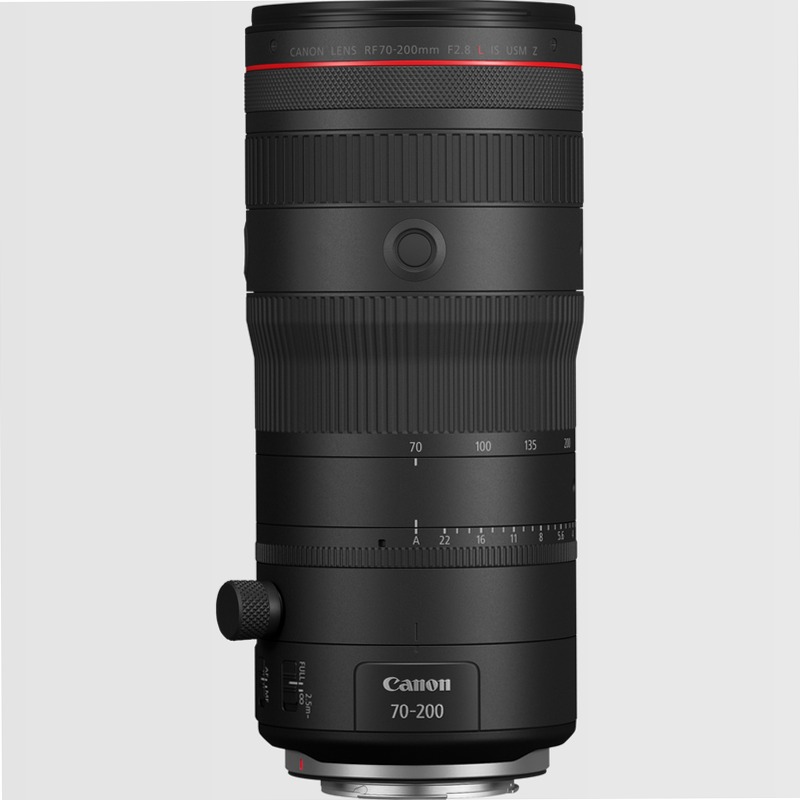 Obiettivo Canon RF 70-200mm F2.8 L IS USM Z, Nero 140mm 5.6f/