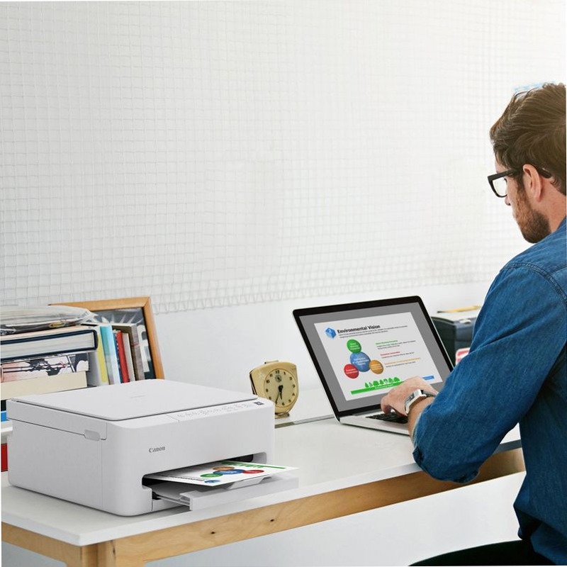 Canon PIXMA TS4150i: Stampa a Colori 3 in 1 100fogli Cartucce 14ppm