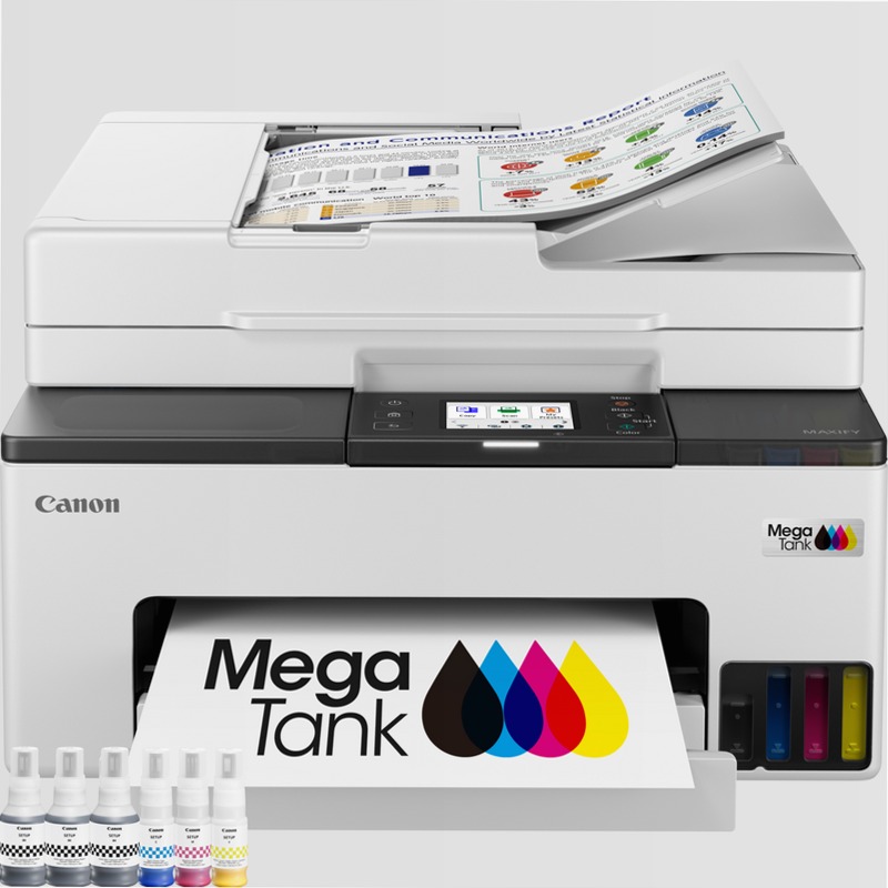 Stampante Canon MAXIFY GX2051 - Ricaricabile e Multiuso