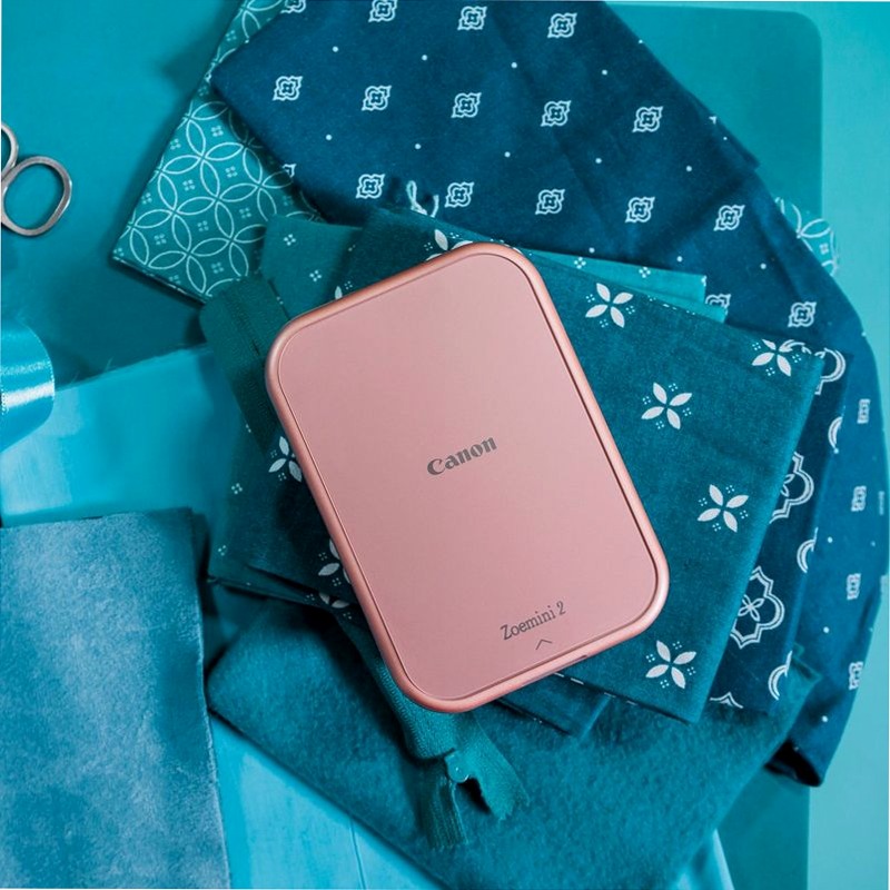 Stampante fotografica portatile Canon Zoemini 2, rosa gold 50ppm
