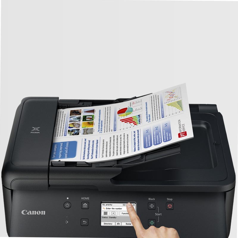 Canon PIXMA TR7650: Stampante multifunzione per uffici domestici A4 Cartucce 15ppm