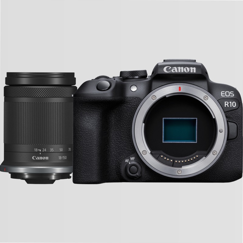 Fotocamera Mirrorless Canon EOS R10 + Obiettivo RF-S 18-150mm