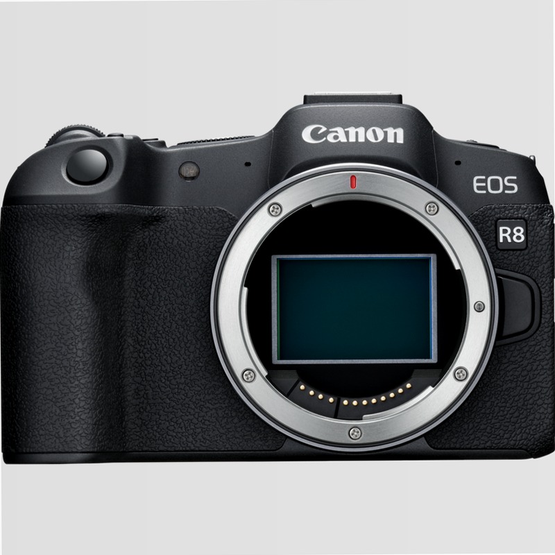 Fotocamera Mirrorless Canon EOS R8 + Obiettivi RF 85mm Macro IS STM & 24-50mm IS STM