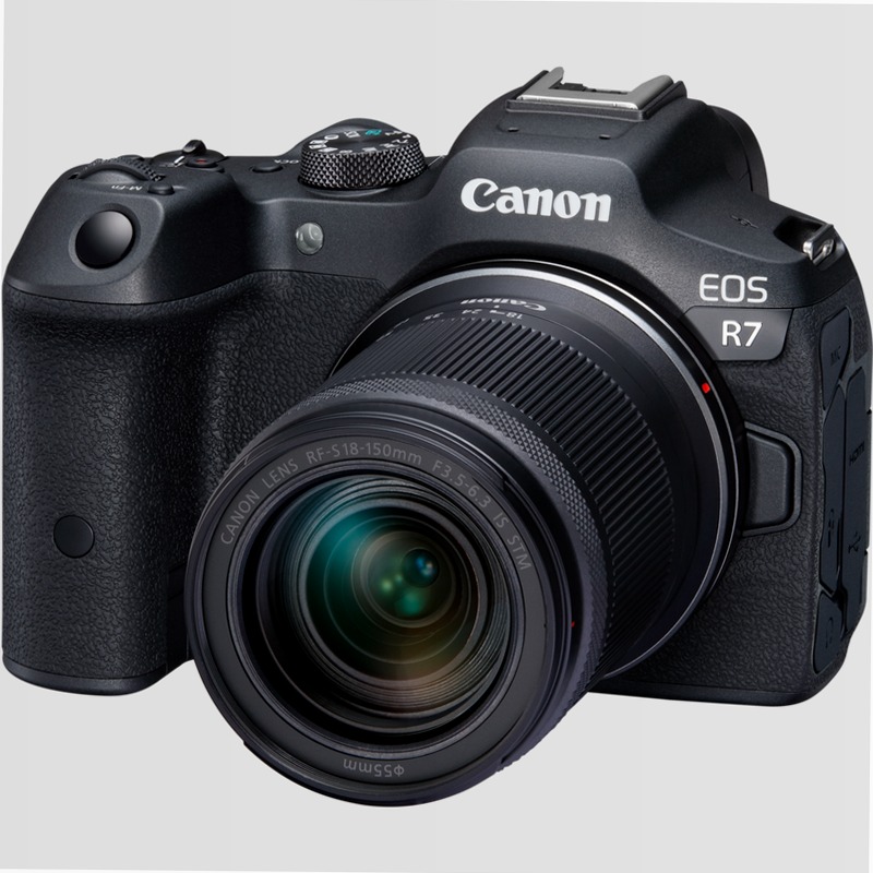 Fotocamera Mirrorless Canon EOS R7 + Obiettivo RF-S 18-150mm 3f/