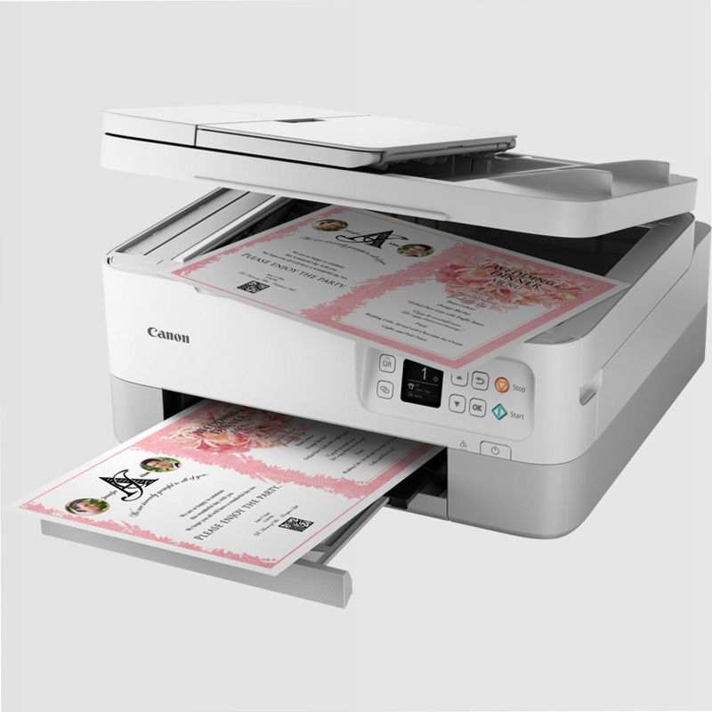 Canon PIXMA TS7451i - Stampante fotografica wireless a colori 13ppm