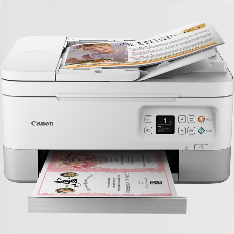 Canon PIXMA TS7451i - Stampante fotografica wireless a colori 13ppm