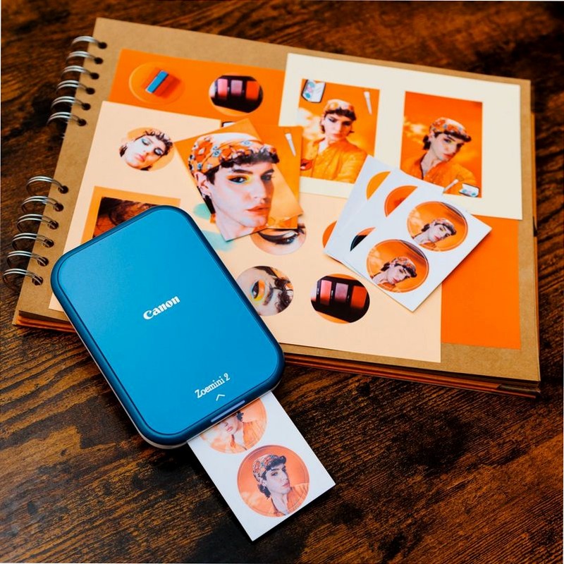 Stampante fotografica portatile Canon Zoemini 2 + Carte ZINK™ 50ppm