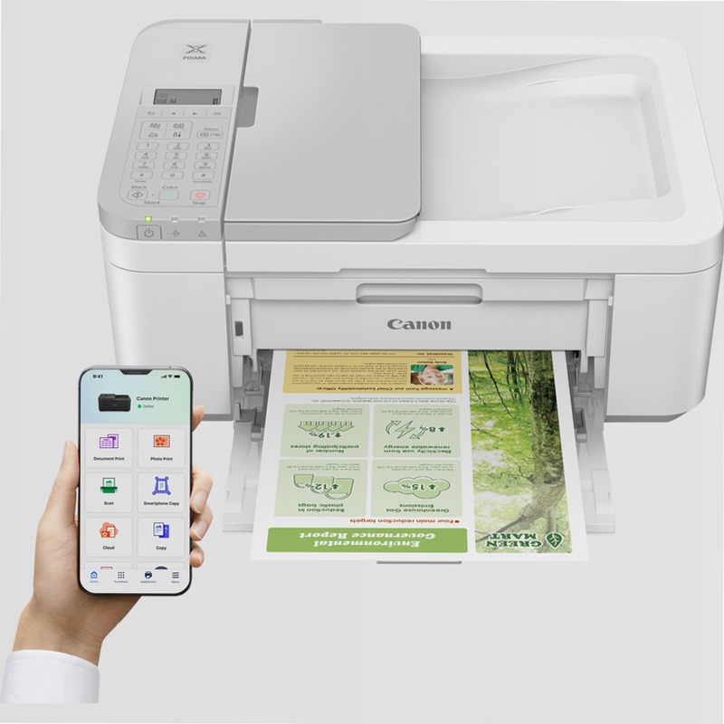 Canon PIXMA TR4756i - Stampante fotografica multifunzione 100fogli 8.8ppm