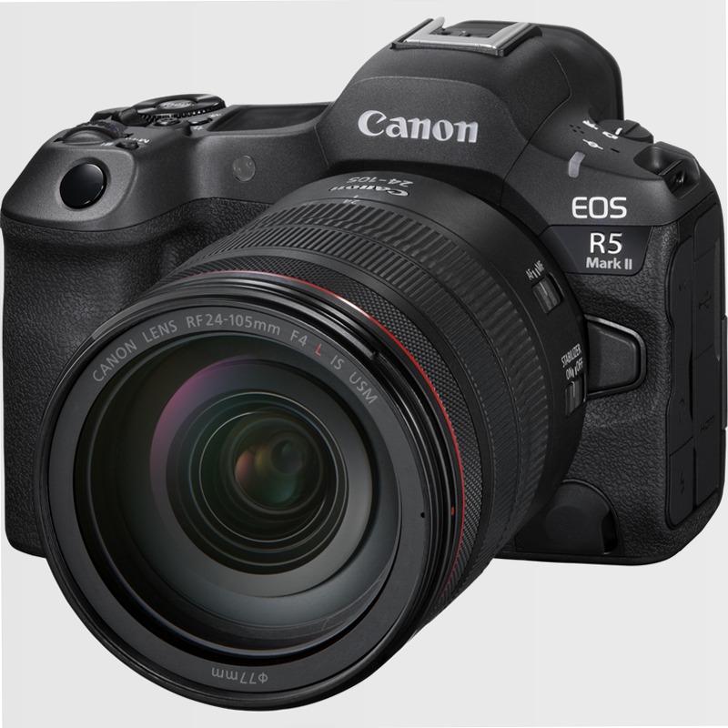 Fotocamera Mirrorless Canon EOS R5 Mark II + Obiettivo RF 24-105mm F4 L IS USM