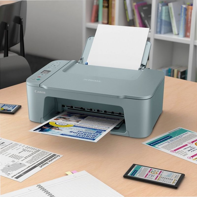 Canon PIXMA TS3752i Blu - Stampante Fotografica Multifunzione Inkjet Cartucce
