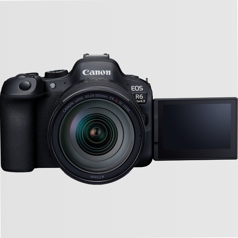 Fotocamera Mirrorless Canon EOS R6 Mark II + Obiettivo RF 24-105mm F4 L IS USM 4f/