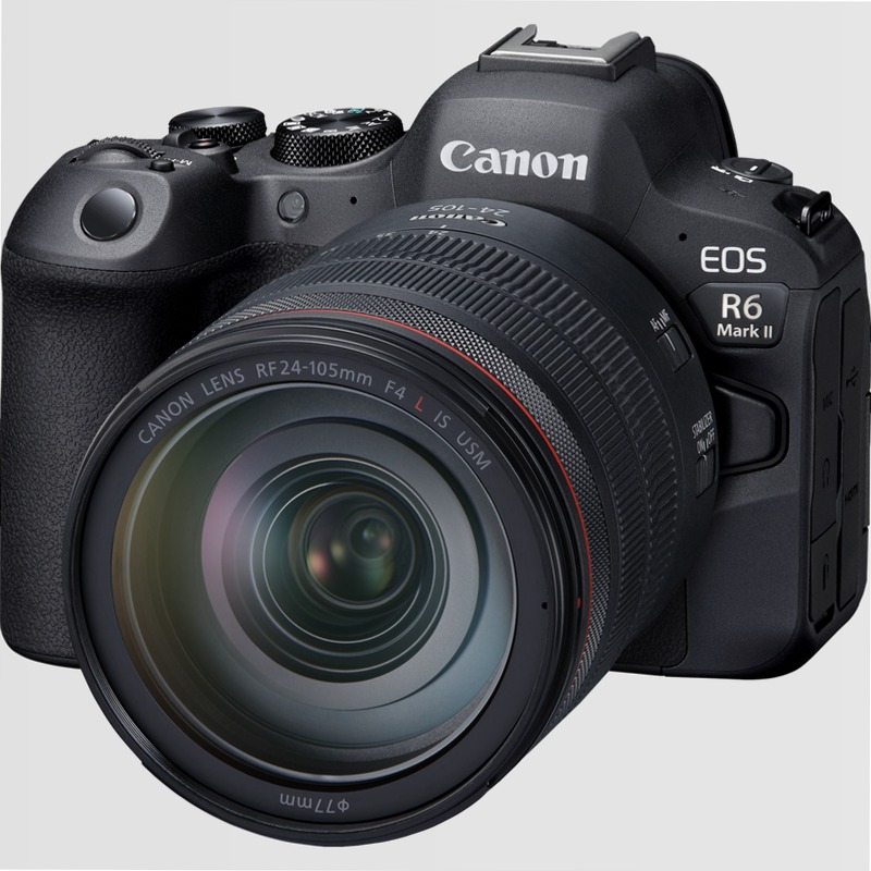 Fotocamera Mirrorless Canon EOS R6 Mark II + Obiettivo RF 24-105mm F4 L IS USM 4f/