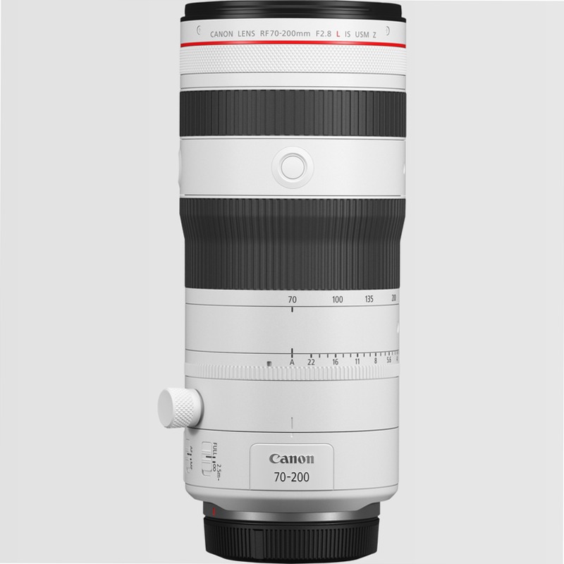 Obiettivo Canon RF 70-200mm F2.8 L IS USM Z, Bianco 140mm 5.6f/