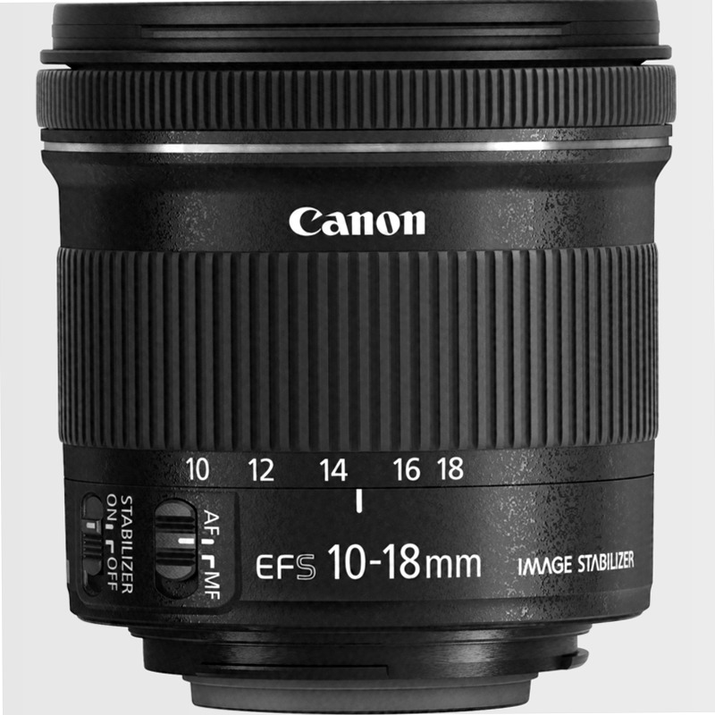 Obiettivo Canon EF-S 10-18mm f/4.5-5.6 IS STM 10mm 4.5f/