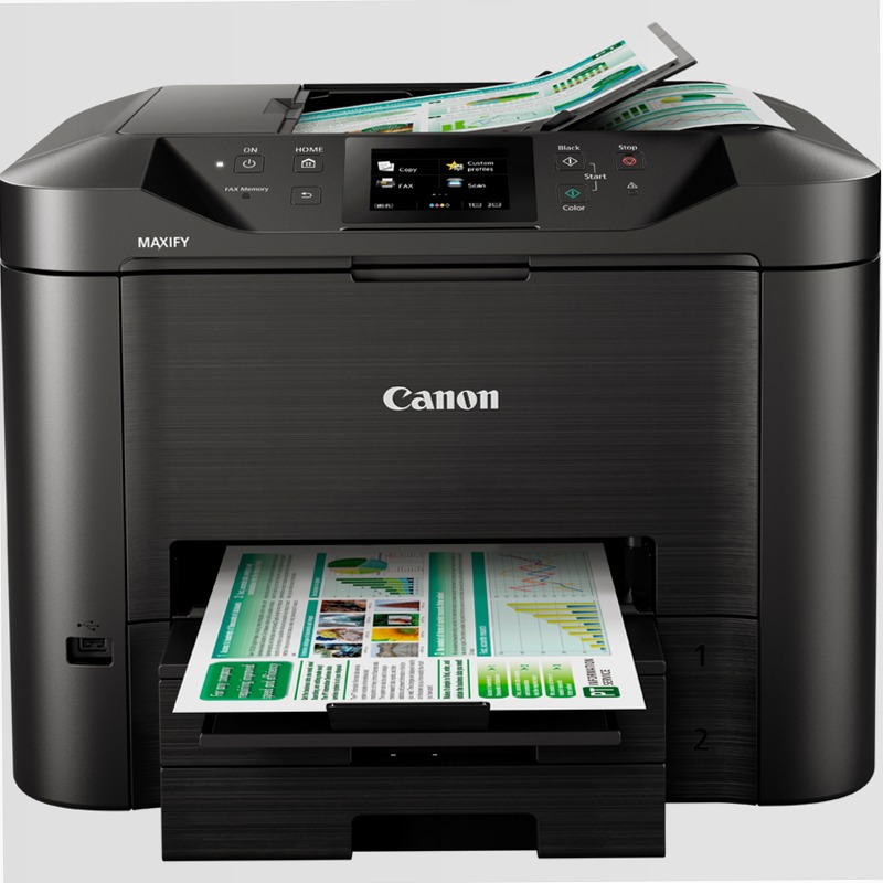 Canon MAXIFY MB5450 - Multifunzione Wi-Fi per piccoli uffici 500fogli 24ppm