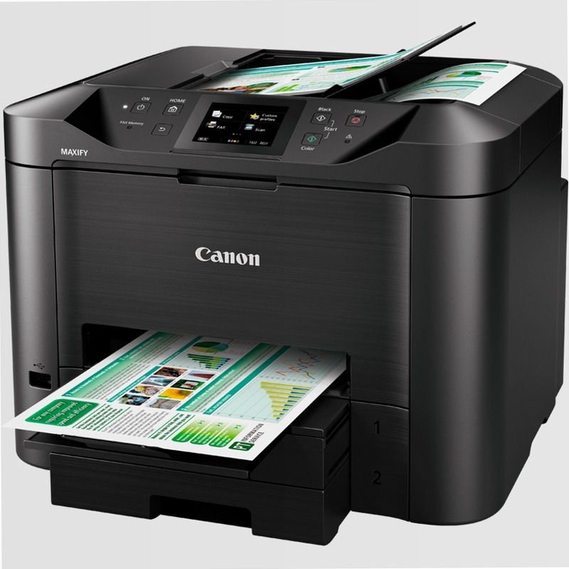 Canon MAXIFY MB5450 - Multifunzione Wi-Fi per piccoli uffici 500fogli 24ppm