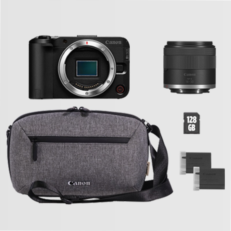 Videocamera Mirrorless Canon EOS R50 V + Obiettivo RF-S 14-30mm 4f/