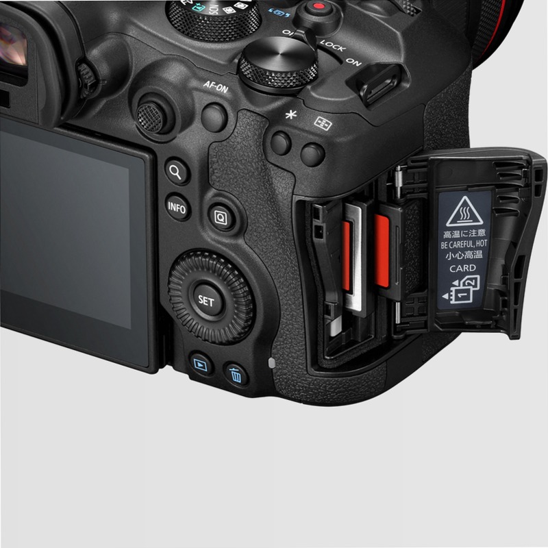 Fotocamera Mirrorless Canon EOS R6 Mark III + Zaino + Scheda SD + Batteria di Ricambio