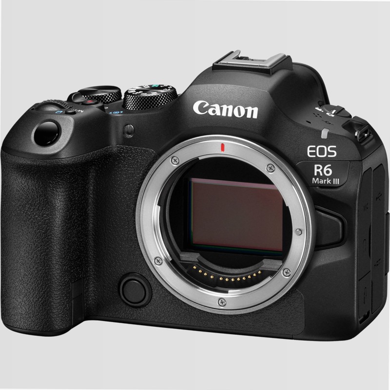 Fotocamera Mirrorless Canon EOS R6 Mark III + Zaino + Scheda SD + Batteria di Ricambio