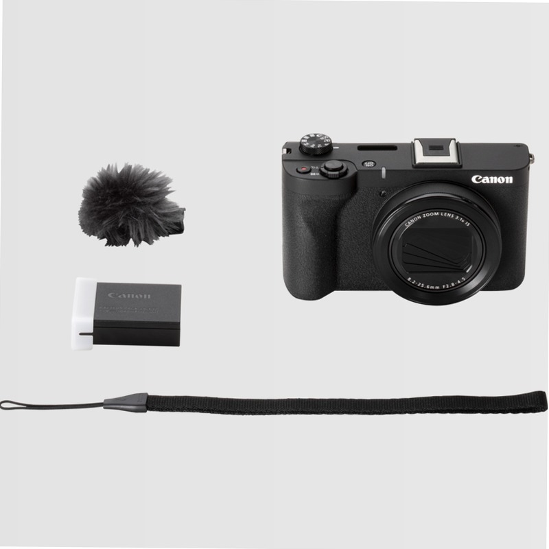 Videocamera Canon PowerShot V1, Nero 2.8f/