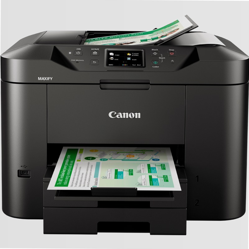 Canon MAXIFY MB2750 - Multifunzione WiFi per Ufficio Domestico 500fogli Inkjet 24ppm
