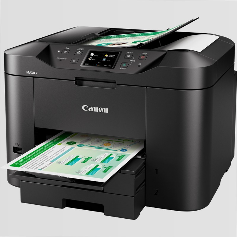 Canon MAXIFY MB2750 - Multifunzione WiFi per Ufficio Domestico 500fogli Inkjet 24ppm