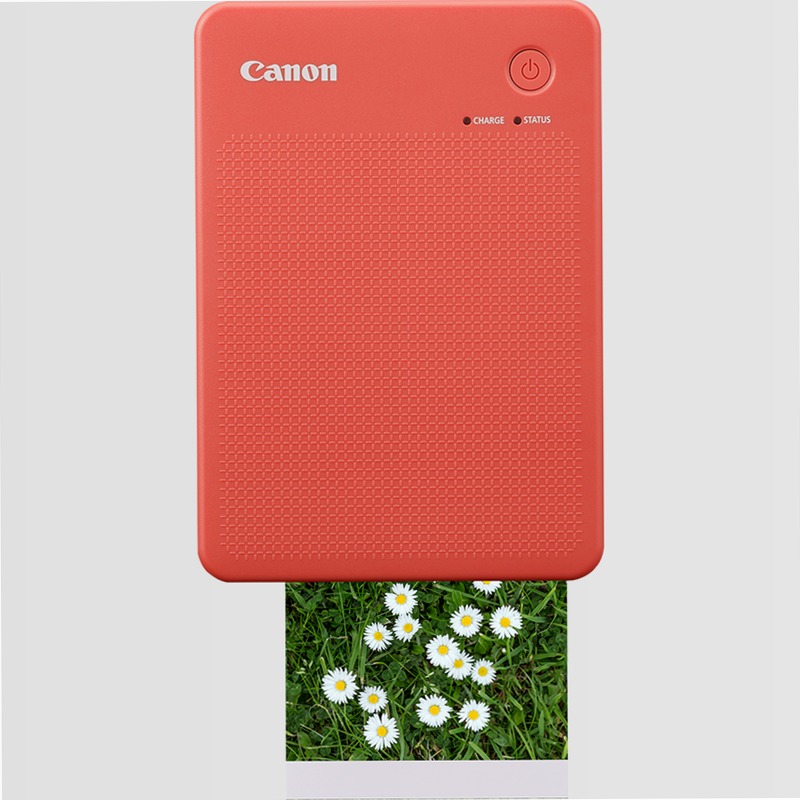 Stampante fotografica portatile Canon SELPHY QX20 rosso terracotta 40ppm