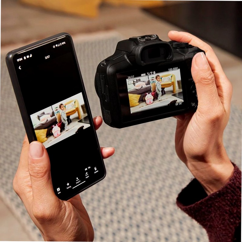 Canon EOS R100 Mirrorless: Fotocamera Essenziale per Ricordi Indimenticabili
