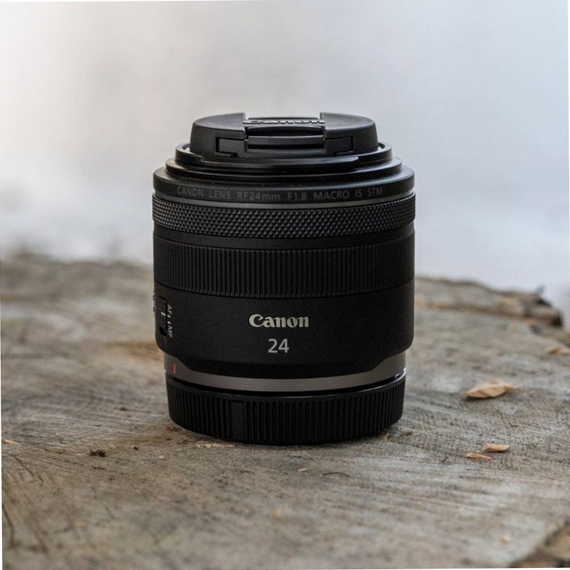 Obiettivo Canon RF 24mm F1.8 MACRO IS STM 1.8f/