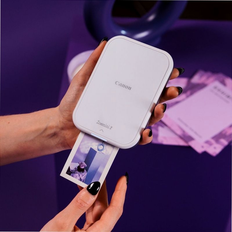 Stampante fotografica portatile Canon Zoemini 2 + Carte ZINK™ 50ppm