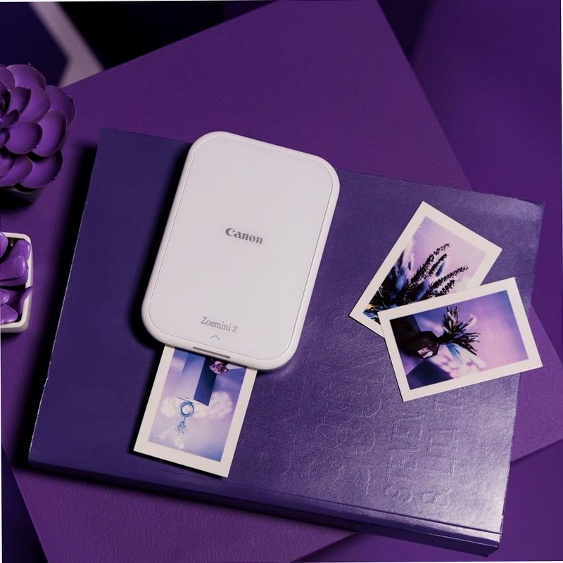 Stampante fotografica portatile Canon Zoemini 2 + Carte ZINK™ 50ppm