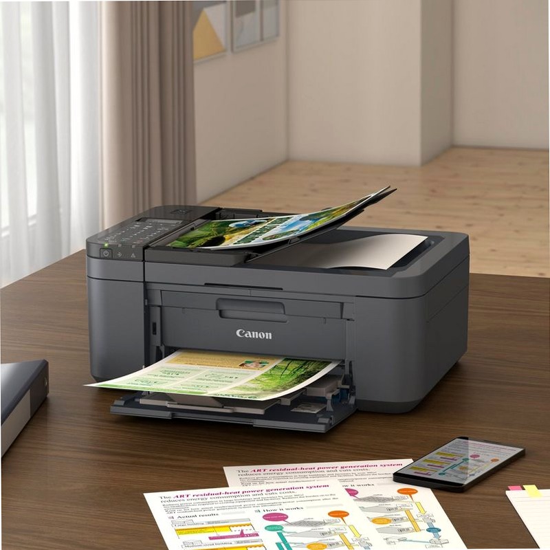 Canon PIXMA TR4755i - Stampante fotografica multifunzione 100fogli 8.8ppm