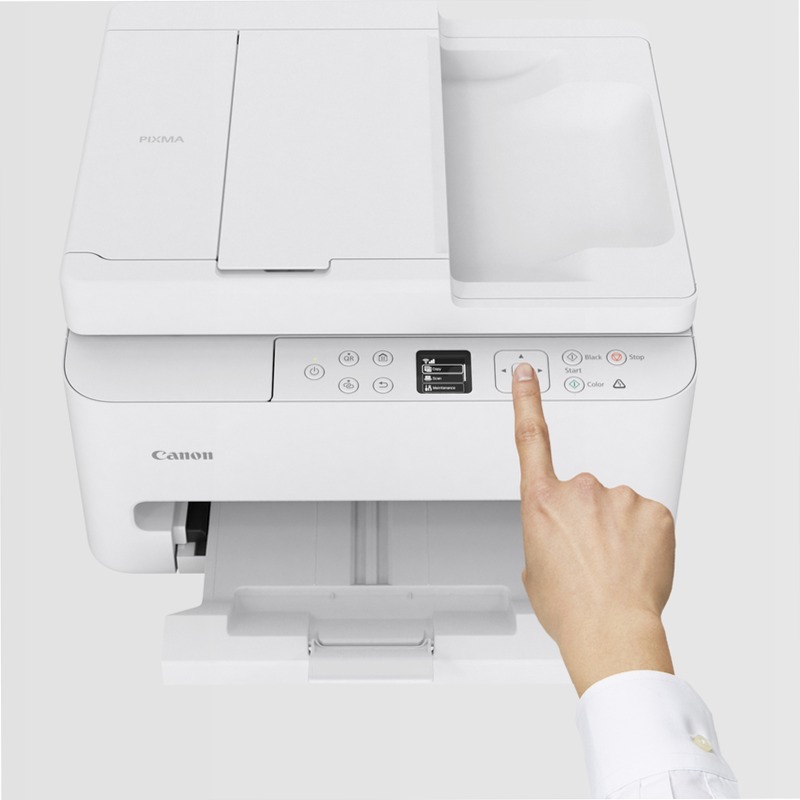 Canon PIXMA TS7550i: Stampa 3-in-1 con ADF e Display OLED 100fogli Cartucce 14ppm
