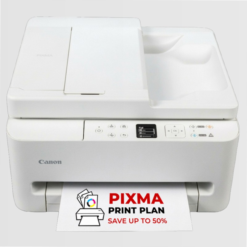 Canon PIXMA TS7550i: Stampa 3-in-1 con ADF e Display OLED 100fogli Cartucce 14ppm