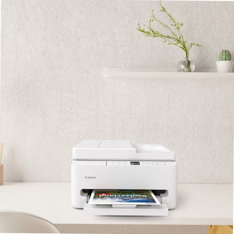 Canon PIXMA TS7550i: Stampa 3-in-1 con ADF e Display OLED 100fogli Cartucce 14ppm